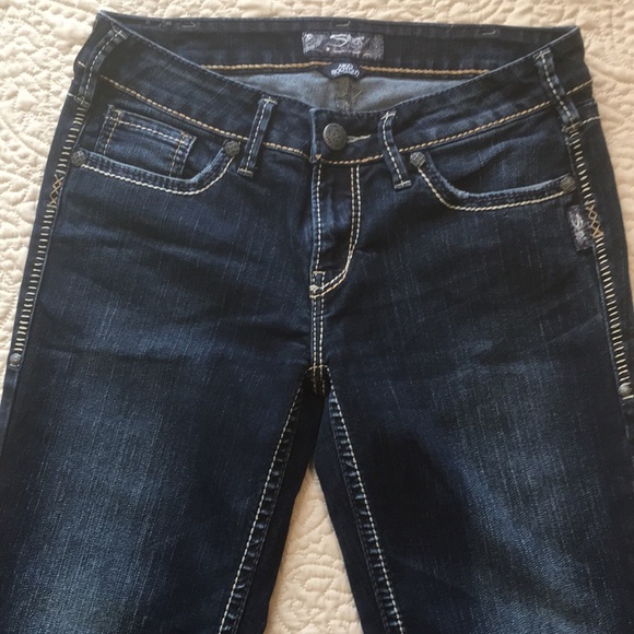 Silver Jeans Aiko Bootcut Dark Wash size W30/L31 - Picture 6 of 16